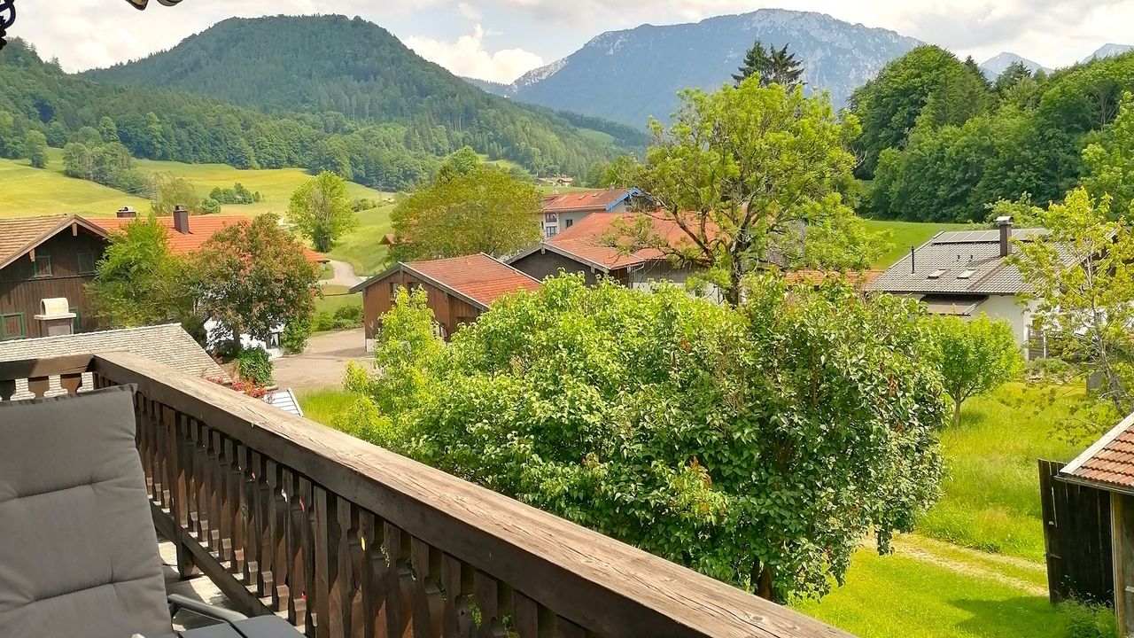 Aussicht von dem Balkon Aussicht von dem Balkon